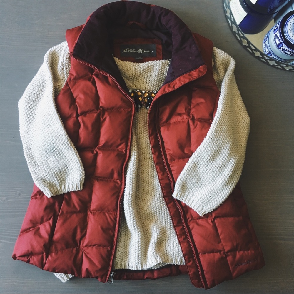 Burgundy Vest